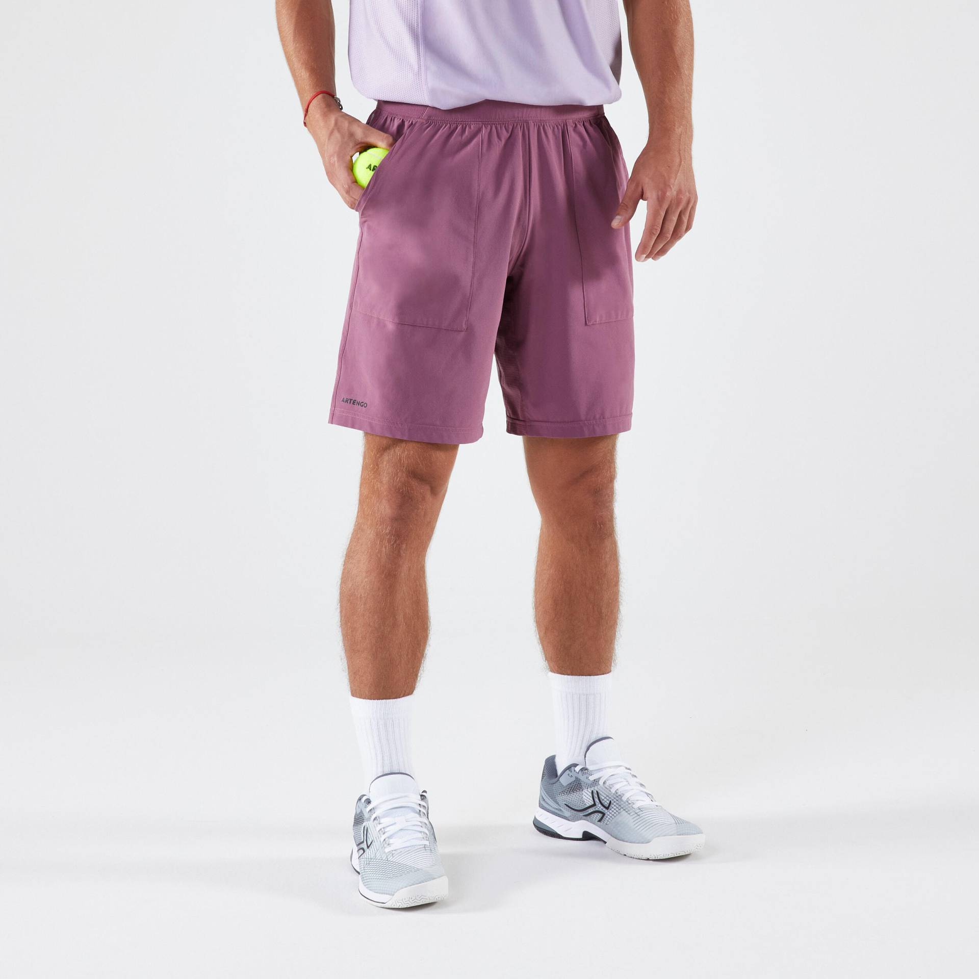 Herren Tennis Shorts atmungsaktiv - Dry violett von ARTENGO