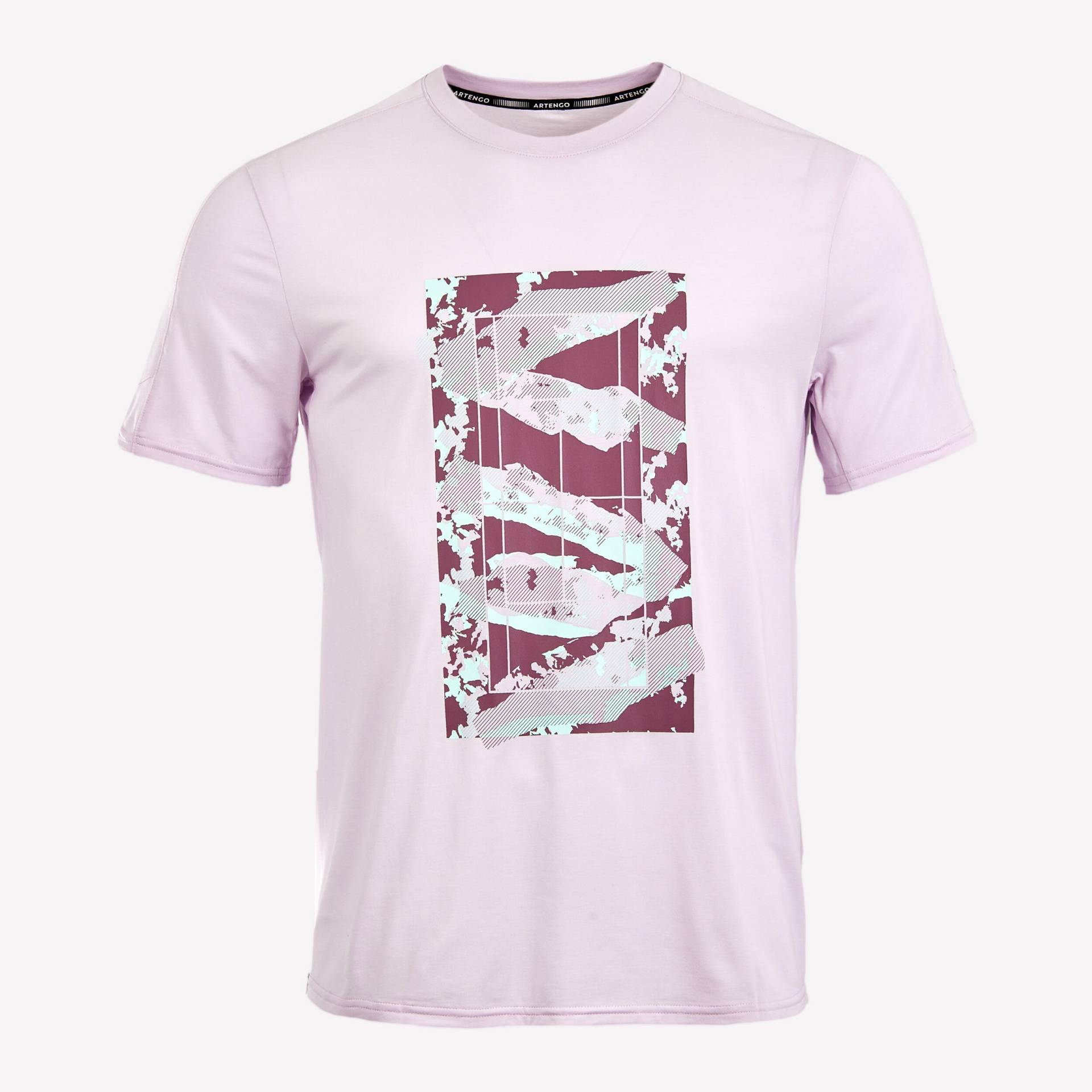 Herren Tennis T-Shirt - Soft lila von ARTENGO