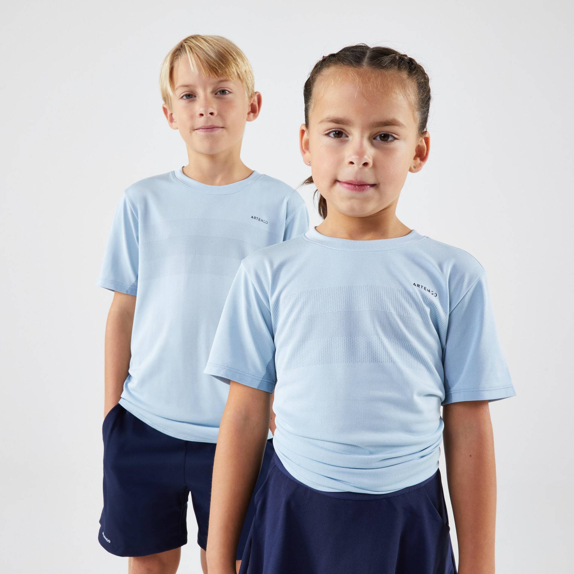 Kinder Tennis T-Shirt - Light blau von ARTENGO