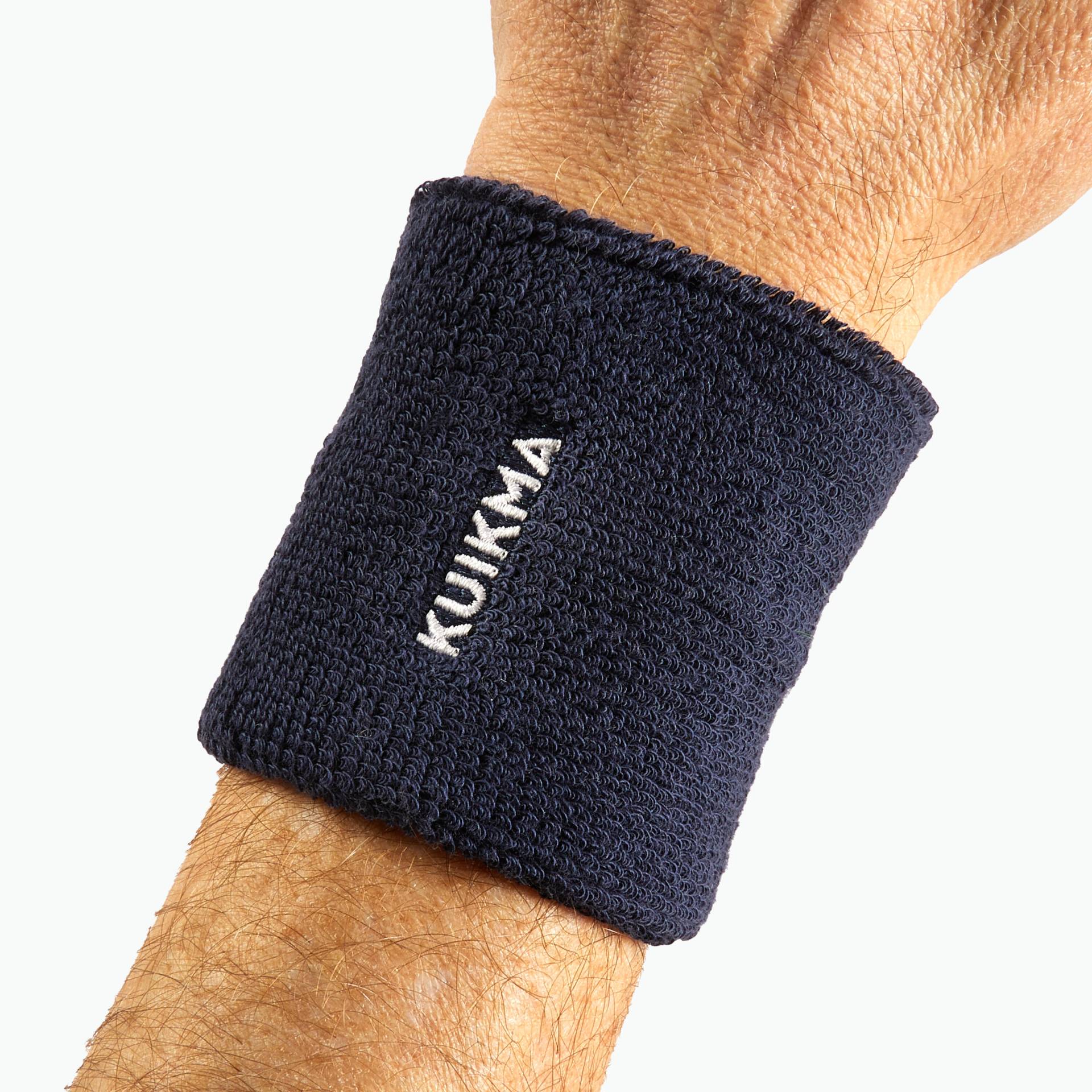 Schweißband TP 100 Tennis Handgelenk marineblau von ARTENGO