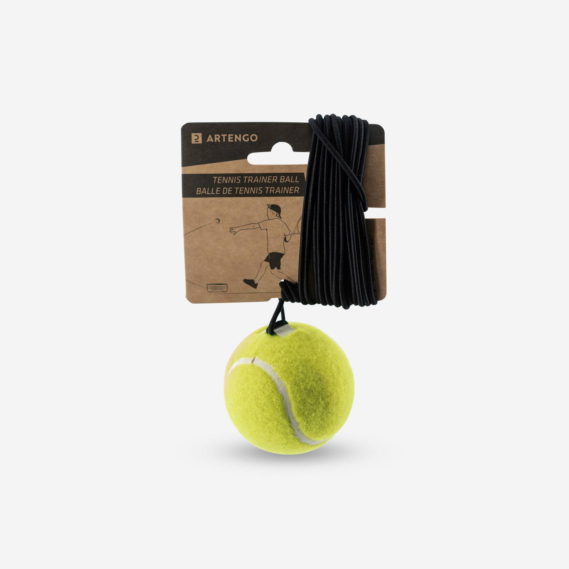Tennisball für „Tennis Trainer“ elastisch von ARTENGO