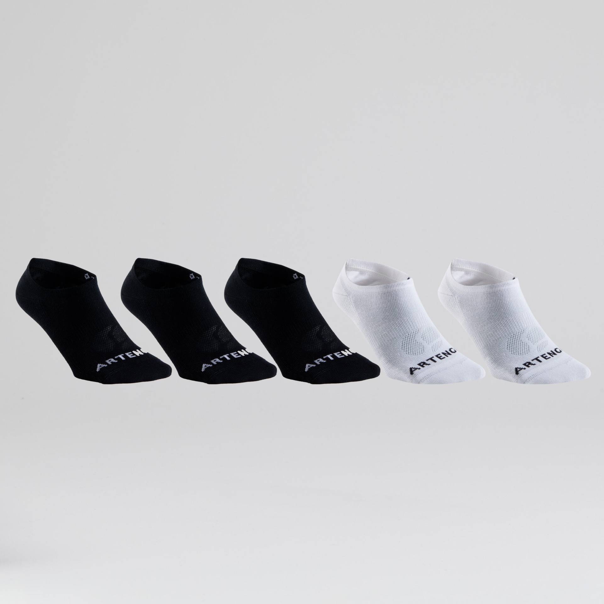 Tennissocken Low 5er-Pack – RS160 schwarz/weiss von ARTENGO