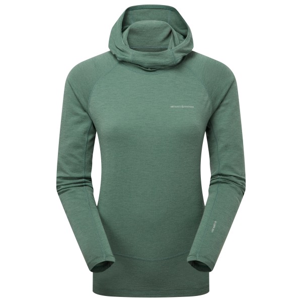 ARTILECT - Women's Exposure Hoodie - Merinohoodie Gr M;S;XL;XS oliv von ARTILECT