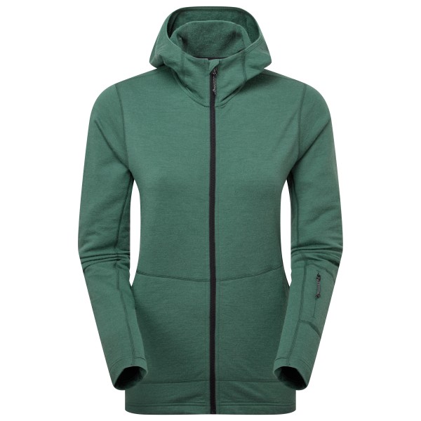 ARTILECT - Women's Quandary Peak Hoodie - Merinojacke Gr S;XS blau;grün von ARTILECT