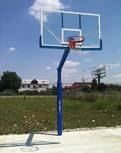 ARTIMEX Basketballanlage, 120x120 mm, Artikelnr. 105-D-Super (Blau) von ARTIMEX SPORT EQUIPMENT