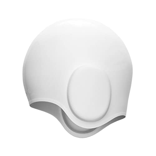 ARTOCT Badekappe mit 3D-Ohrenschutz, Silikon-Badekappen für Damen, Herren, Kinder, wasserdichte Badekappen für kurze/lange Haare von ARTOCT