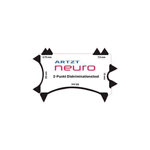 ARTZT neuro Diskriminationstool Weiß, 8,4 x 5,4 cm von ARTZT neuro