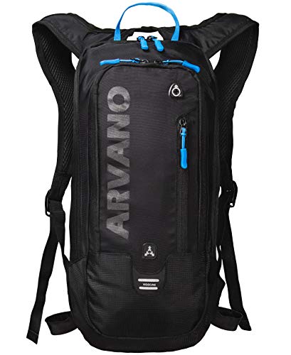 Arvano Fahrradrucksack Klein MTB Rucksack Ultraleicht 6L Mountain Bike Rucksack für Damen & Herren, Mini Mehrzweck Rucksack für Wandern Laufen Fahrrad von Arvano