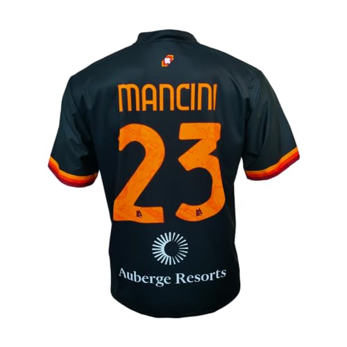 AS Roma MA/RO2324/THIRD Riyadh/Mancini, Kinder und Jungen Fußball-T-Shirt, 2 anni - von AS Roma