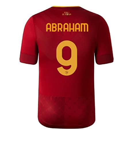 AS Roma Nameblock Number Home Tammy Abraham 9 Offizielle Kollektion 2022/2023, Erwachsene von AS Roma