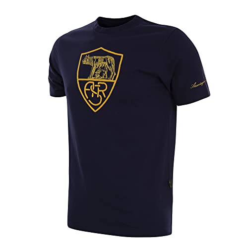 AS ROMA Copa Unisex-Erwachsene T-Shirt, blau, M von AS Roma