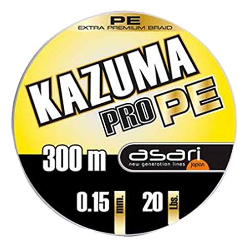 B/300 m ASARI Kazoma Pro PE, 0,18 mm von ASARI