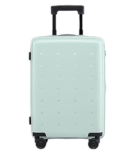 ASHSDI Koffer Reisekoffer Trolley Handgepäck, Tragbarer Koffer, Hartschalenkoffer Für Geschäftsreisen, Gepäckkoffer Boardcase Handgepäck (Color : Grün, Size : 20inch) von ASHSDI