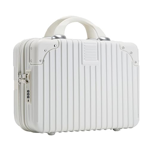 ASHSDI Koffer Reisekoffer Trolley Handgepäck, Wiederaufladbarer Funktions-Design-Koffer Für Damen, Passwort-Boarding Boardcase Handgepäck (Color : E, Size : 15inch) von ASHSDI