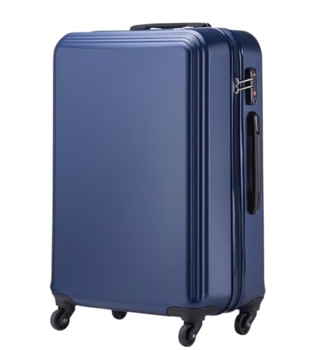 ASHSDI Koffer Reisekoffer Trolley Reisekoffer Gepäck Einfachheit Handgepäck Boarding Reise Hartschalengepäck Boardcase Handgepäck (Color : Blue, Size : 20in) von ASHSDI
