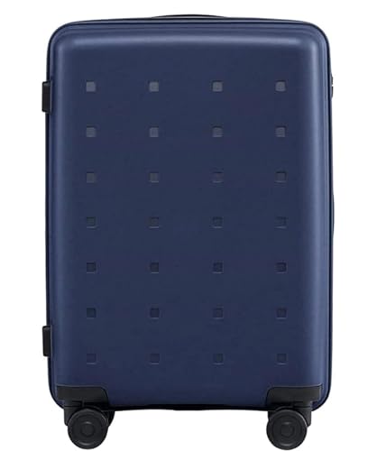 ASHSDI Koffer Reisekoffer Trolley Robuster Hartschalen-Reisekoffer Mit 8 Spinnerrädern Und Zollcode-Schloss Boardcase Handgepäck (Color : Blue, Size : 24inch) von ASHSDI