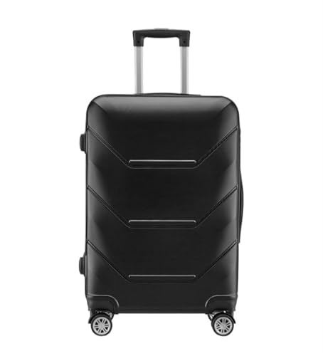 Koffer Reisekoffer Trolley ABS-Gepäck, Hartschale, Leicht, Langlebig, Koffer Mit Spinnerrädern, Koffer Mit Hoher Kapazität Boardcase Handgepäck (Color : A, Size : 20") von ASHSDI