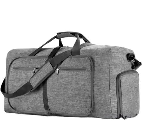 Reisetasche Sporttasche 24-Zoll-Kleidersack Mit Schuhfach, 2-in-1-Hängekoffer, Anzug, Wochenendtaschen Kliniktasche Geburt (Color : G, Size : 63 * 29 * 35cm) von ASHSDI