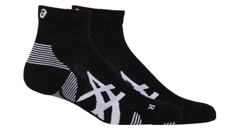 2 paar asics cushion run quarter socken schwarz von ASICS