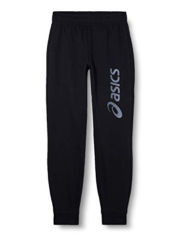 ASICS Herren Asics Big Logo Sweat Pant hose, Schwarz/Grau (Performance Black Dark Grey), XL EU von ASICS