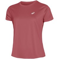 ASICS Core Laufshirt Damen - Rot, Größe L von ASICS