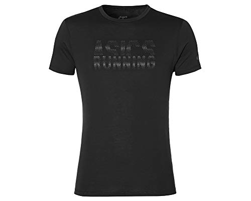 Asics Kurzarmshirt Graphic, Balance Black, S, 141265-0905 von ASICS
