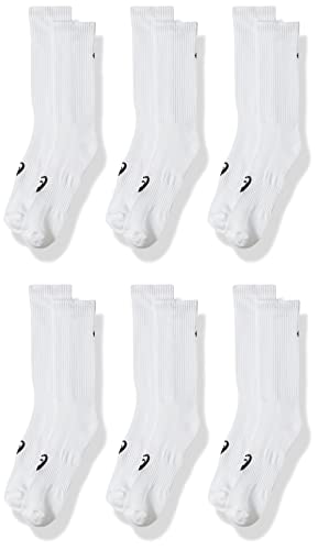 ASICS Running - Textil - Socken 6er Pack Crew Sock Socken Weiss 35-38 von ASICS