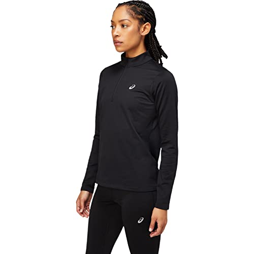 ASICS 2012C343-001 CORE LS 1/2 Zip Winter TOP Sweatshirt Damen Performance Black Größe S von ASICS