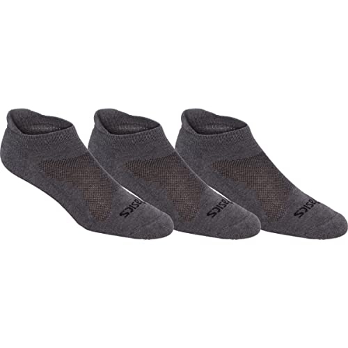 ASICS Unisex-Kissen, niedrig geschnitten, Unisex-Erwachsene, Socken, Cushion Low Cut (3 Pack), grey heather, X-Large von ASICS