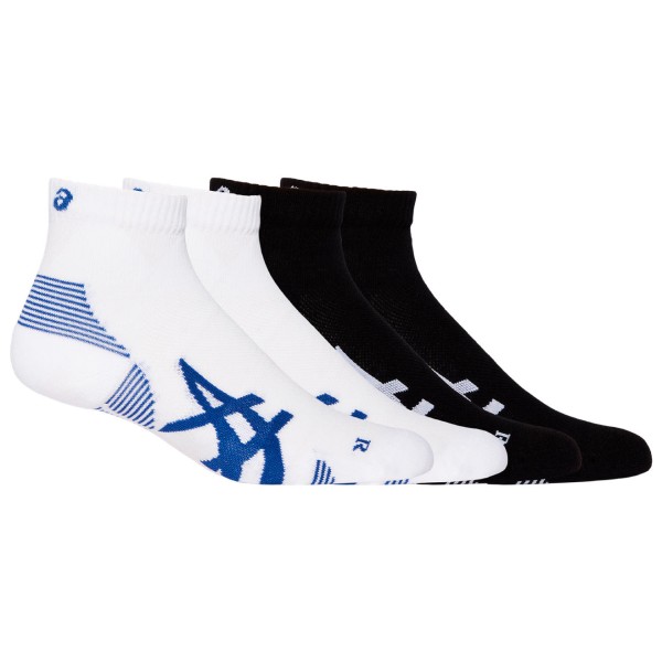 Asics - 2-Pack Cushion Run Quarter Sock - Laufsocken Gr 43-46 - III weiß von ASICS