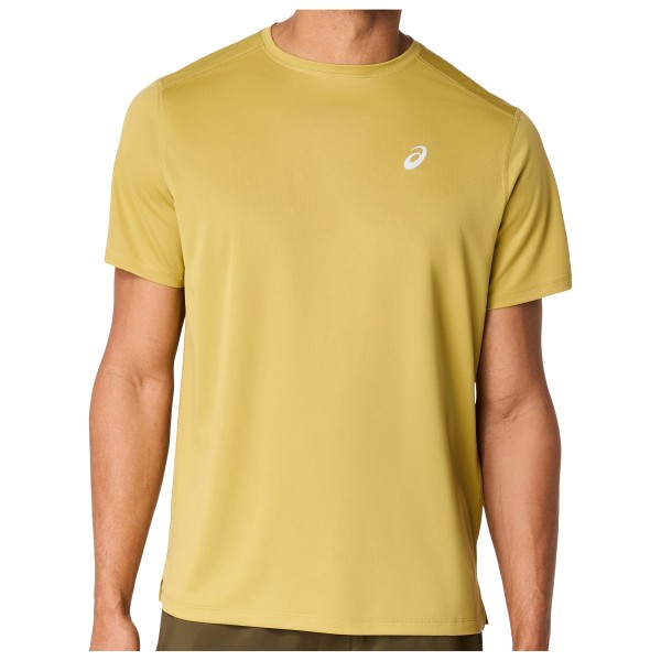 Asics - Core S/S Top - Laufshirt Gr M beige von ASICS