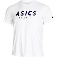 Asics Court Gpx Tee T-shirt Herren Weiß - S von ASICS