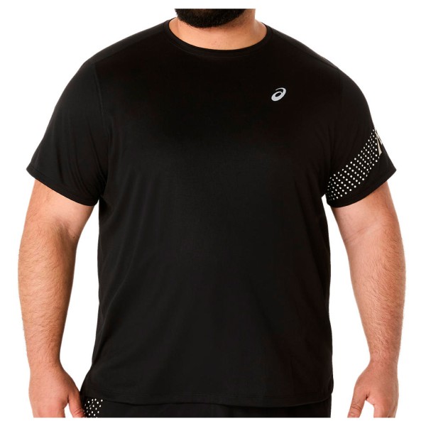 Asics - Icon S/S Top - Laufshirt Gr L schwarz von ASICS