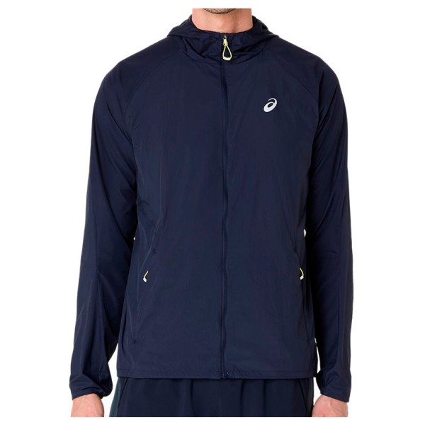 Asics - Road Packable Jacket - Laufjacke Gr M blau von ASICS