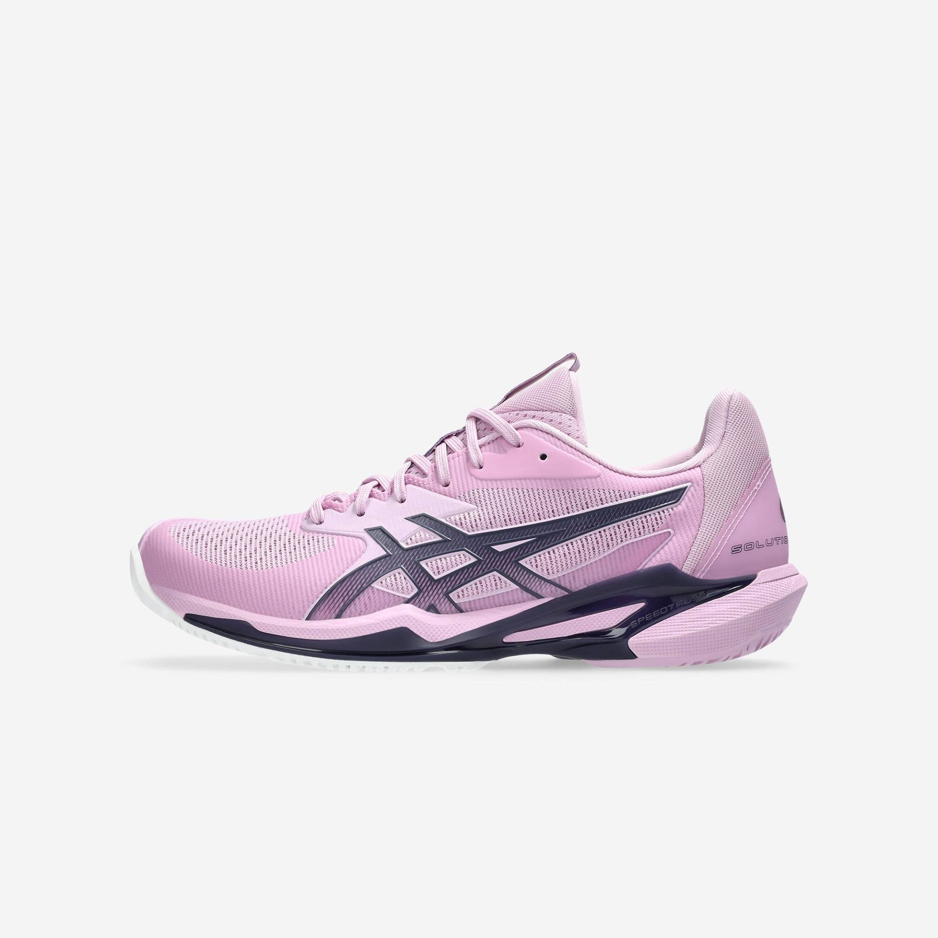 Damen Tennisschuhe Multicourt - Asics Gel Solution Speed FF3 rosa/grün von ASICS