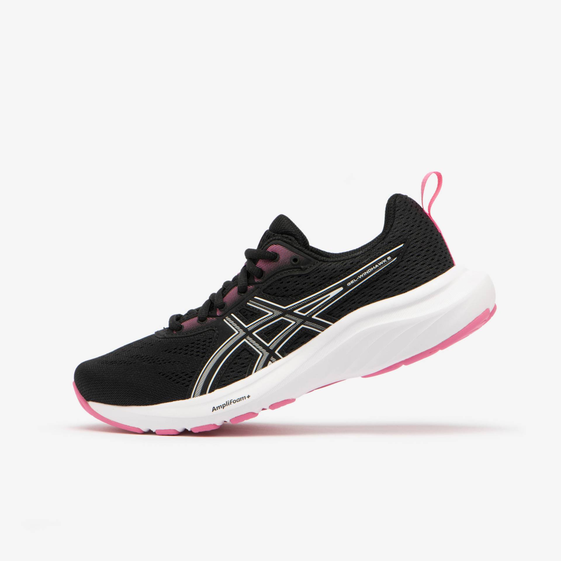 Gebraucht - Laufschuhe Damen Asics - Gel-Windhawk schwarz/koralle - GUT von ASICS