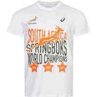 Südafrika Springboks ASICS Rugby World Champions Herren T-Shirt 2111B028-101 von ASICS
