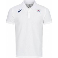 Südkorea Olympia ASICS Herren Polo-Shirt A17B02-KR01 von ASICS