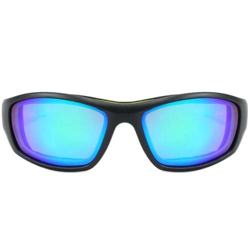 ASIEIT Motorrad-Sonnenbrille, winddicht, Mountainbike-Brille, UV-Schutz, Reitsonnenbrille for Outdoor-Sport (grün) von ASIEIT