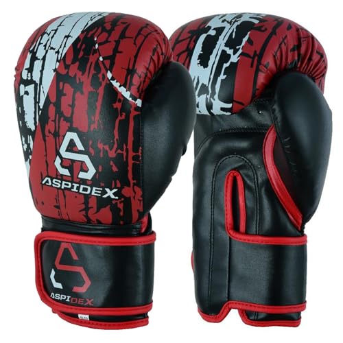 Aspidex Boxhandschuhe Boxhandschuhe Kampf Boxen Muay Thai MMA Punch Boxen (16oz) von ASPIDEX