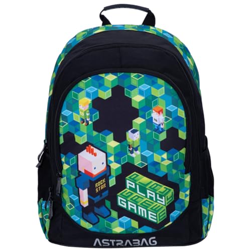 ASTRABAG 502023063 GAME Schulrucksack, Green von ASTRABAG