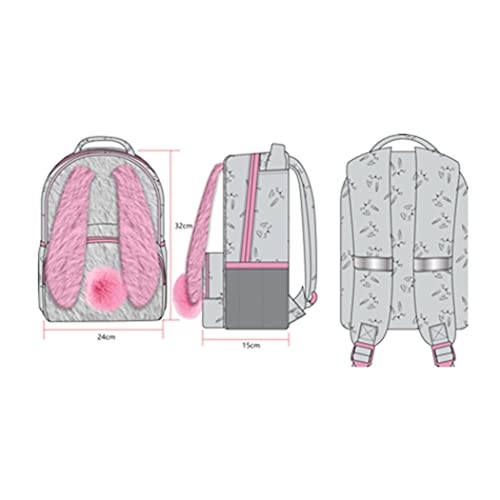 ASTRABAG 502023091 HONEYBUNNY Schulrucksack, Grey von ASTRABAG