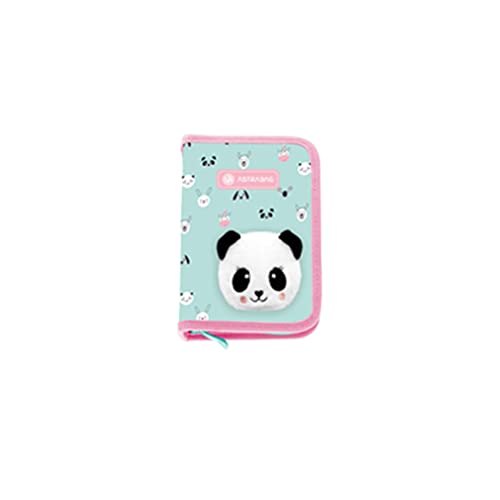 ASTRABAG 503023028 TEDDY PANDA Mäppchen, Green von ASTRABAG