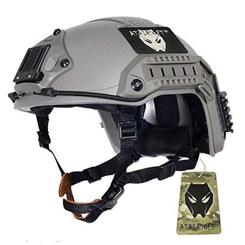 ATAIRSOFT Einstellbare Maritime Helm ABS FG Foliage Green Für Airsoft Paintball, Größe: M/L von ATAIRSOFT