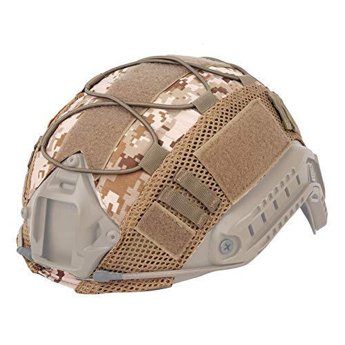 ATAIRSOFT Taktisch Airsoft Paintball Militär Jagd Helm Abdeckung Nylontuch für BJ/PJ/MH Schneller Helm (AOR1) von ATAIRSOFT