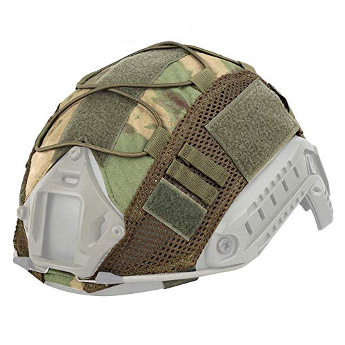 ATAIRSOFT Taktisch Airsoft Paintball Militär Jagd Helm Abdeckung Nylontuch für BJ/PJ/MH Schneller Helm (ATFG) von ATAIRSOFT
