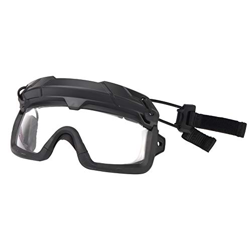 ATAIRSOFT Taktisch Anti Nebel Sicherheitsschutz 2 Modi Schutzbrille Brille für Airsoft Militär Wandern Paintball Jagd (Schwarz) von ATAIRSOFT