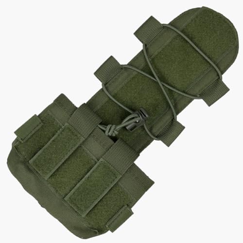 ATAIRSOFT Taktische Helm-Batterietasche, Balance-Gewichtstasche, Gegengewicht für Jagd, Airsoft (OD) von ATAIRSOFT