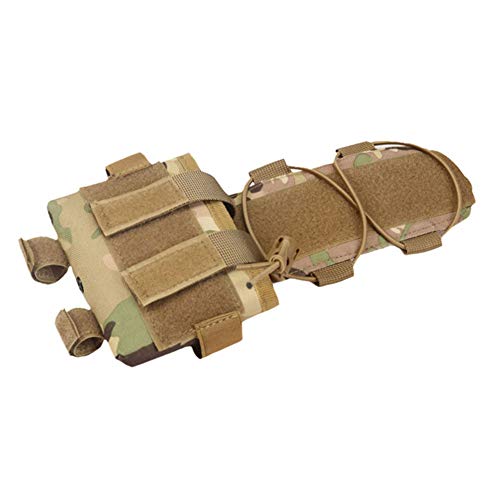 ATAIRSOFT Taktische Helm Batterietasche Ausgleichsgewicht Tasche Gegengewicht Tasche Airsoft Jagdzubehör Multicam von ATAIRSOFT