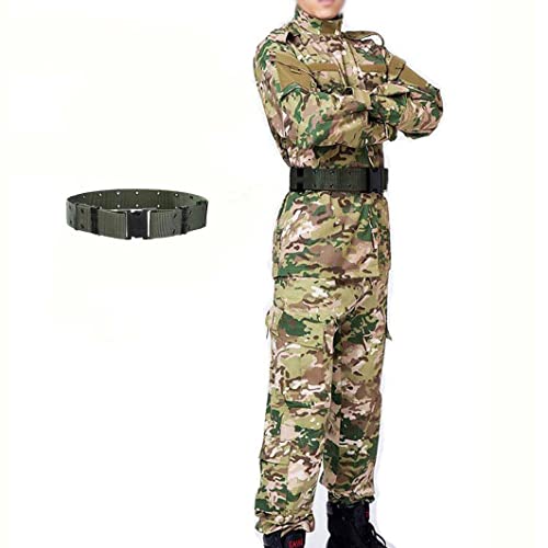 ATAIRSOFT Taktische Männer BDU Kampfuniform Jacke Hemd & Hosenanzug für Armee Militär Airsoft Paintball Jagd Kriegsspiel (Multicam,M) von ATAIRSOFT